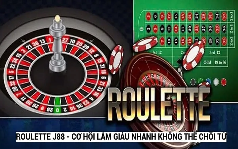 Roulette J88 – Đỉnh cao cá cược, giải thưởng cực khủng!